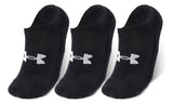 Kit Meias Under Armour 3x1 Unissex Core Cotton Invisivel
