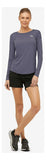Camiseta The North Face Feminina Hyper Tee Crew Manga Longa