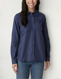Camisa Columbia Feminina Silver Ridge 3.0 Manga Longa