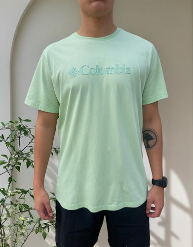 Camiseta Columbia Masculina Basic Logo II Branded Shadow