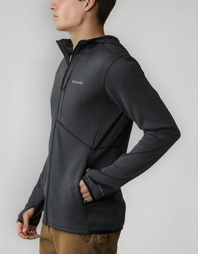 Fleece Columbia Masculino Park View Com Capuz