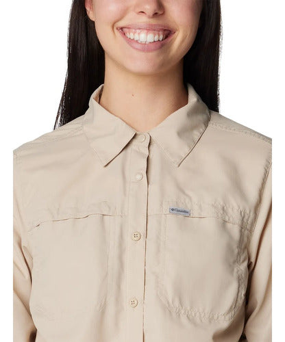 Camisa Columbia Feminina Silver Ridge 3.0 Manga Longa