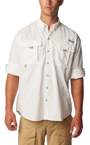 Camisa Columbia Masculina Bahama II Manga Longa