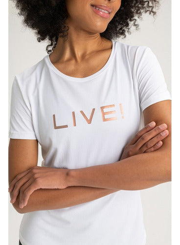 Camiseta Live! Feminina Comfort