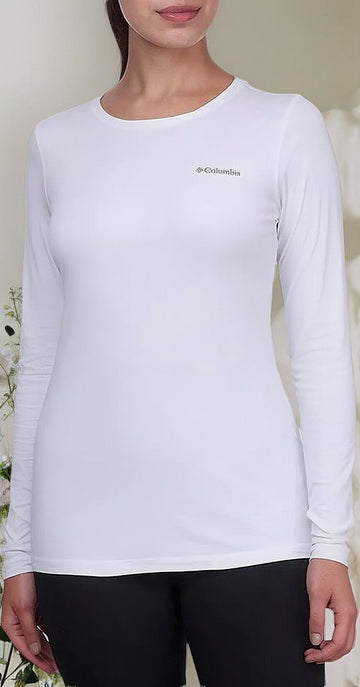 Camiseta Columbia Feminina Neblina Manga Longa