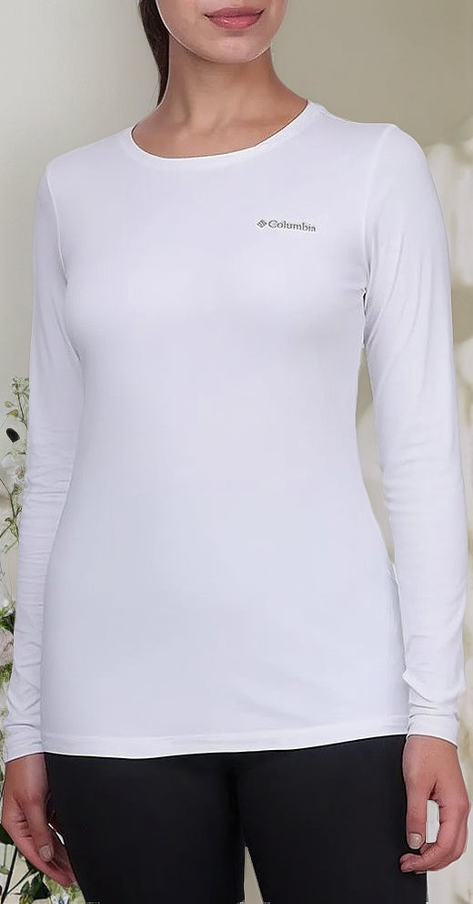 Camiseta Columbia Feminina Neblina Manga Longa