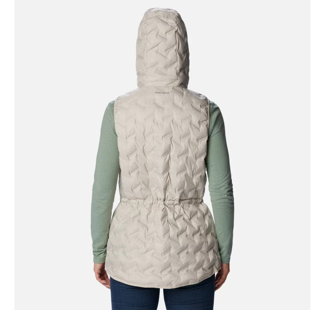 Colete Columbia Feminino Delta Ridge Com Capuz