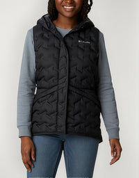 Colete Columbia Feminino Delta Ridge Com Capuz