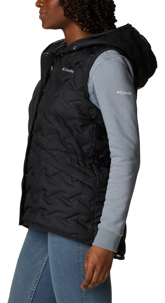 Colete Columbia Feminino Delta Ridge Com Capuz