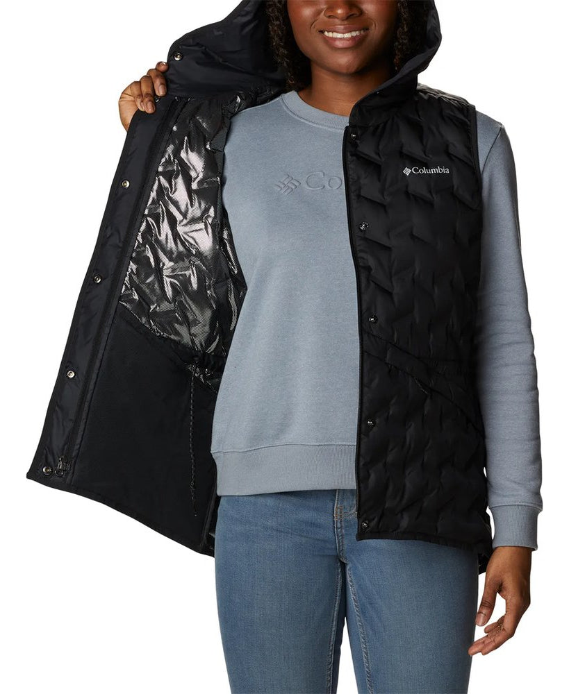 Colete Columbia Feminino Delta Ridge Com Capuz