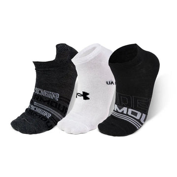 Kit Meias Under Armour 3x1 Unissex Essential Invisível