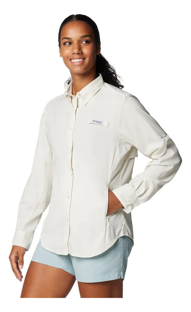 Camisa Columbia Feminina Tamiami II Manga Longa