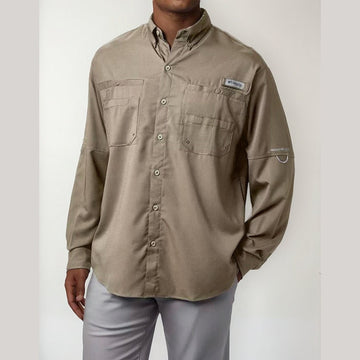 Camisa M/L Masculina Columbia Tamiami II