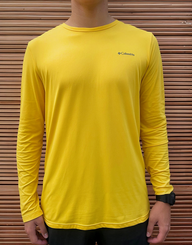 Camiseta Columbia Masculina Neblina Manga Longa