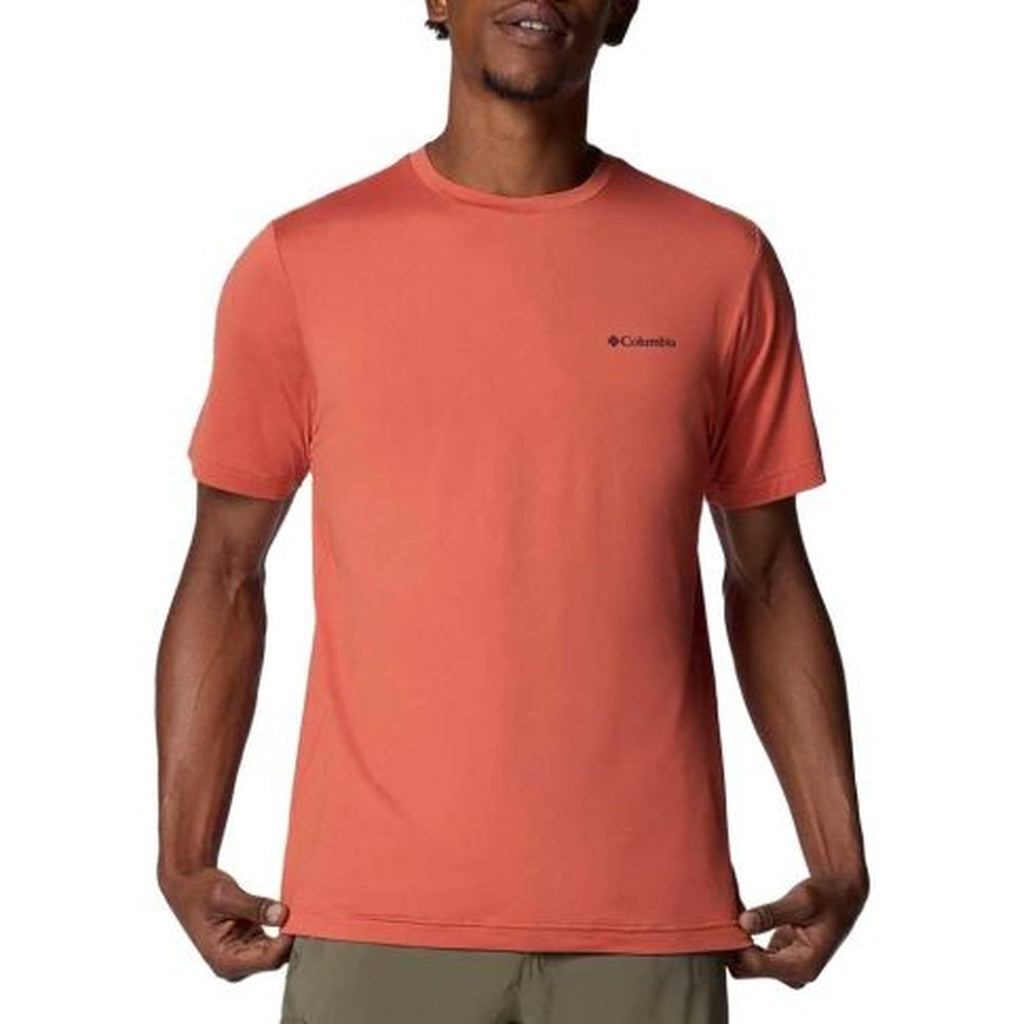 Camiseta Columbia Masculina Button Badge