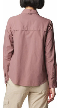 Camisa Columbia Feminina Silver Ridge 3.0 Manga Longa