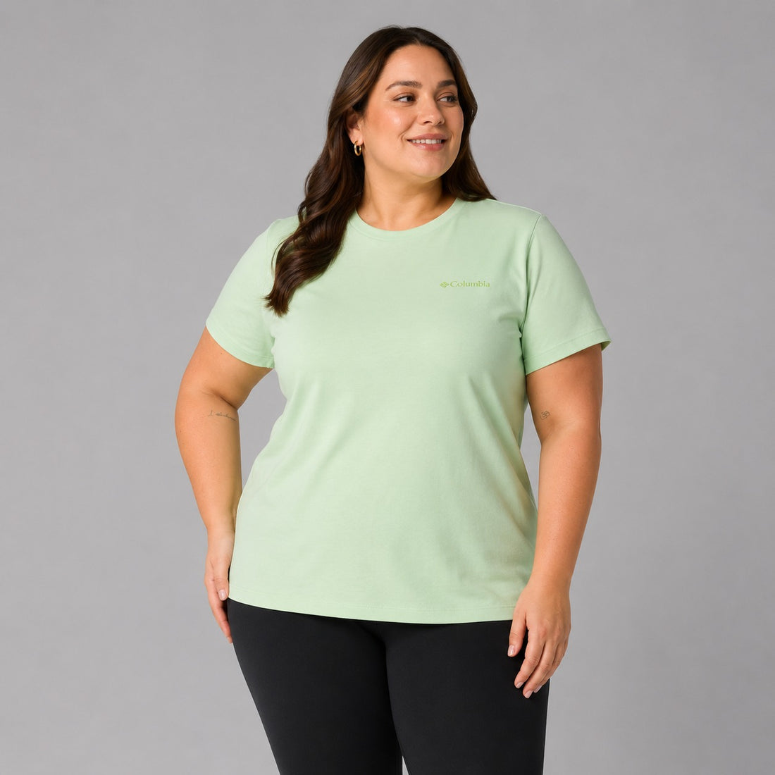 Camiseta Columbia Feminina Basica Silk Plus Size