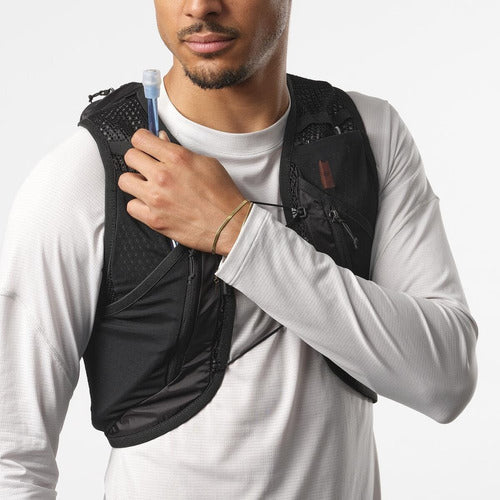 Mochila Salomon Active Skin 12 Com Reservatório Extra De 1,5