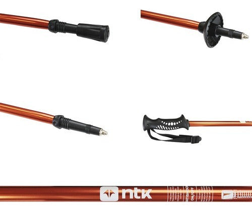 Bastão Nautika Trek Pro De Caminhada