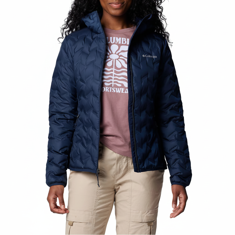 Jaqueta Columbia Feminina Delta Ridge II Com Capuz, foto 11