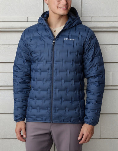 Jaqueta Columbia Masculina Delta Ridge Down Com Capuz