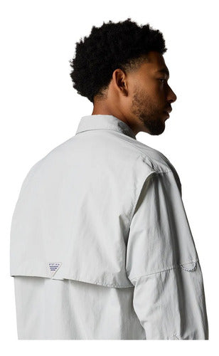 Camisa Columbia Masculina Bahama II Manga Longa