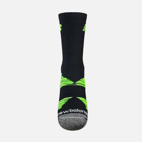 Meia New Balance Masculina Performance Run Cano Longo