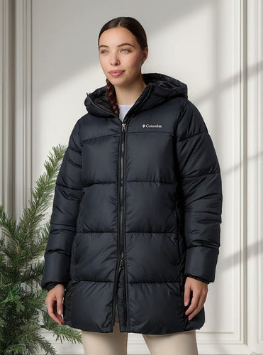 Jaqueta Columbia Feminina Puffect Mid Hooded II