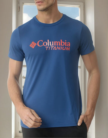 Camiseta Columbia Masculina Neblina Titanium Burst