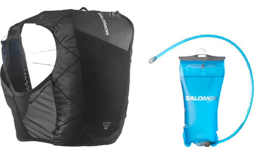 Mochila Salomon Active Skin 12 Com Reservatório Extra De 1,5