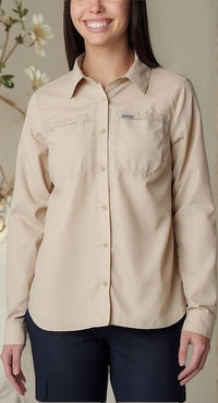 Camisa Columbia Feminina Silver Ridge 3.0 Manga Longa