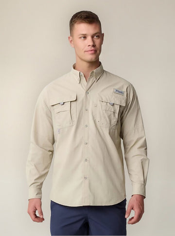 Camisa Columbia Masculina Bahama II Manga Longa