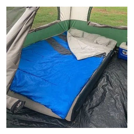 Saco De Dormir Nautika Kuple Casal -5°c À 5°c Azul