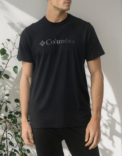 Camiseta Columbia Masculina Basic Logo II Branded Shadow