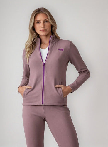 Fleece The North Face Feminino Tka Glacier Full Zip