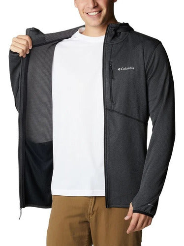 Fleece Columbia Masculino Park View Com Capuz