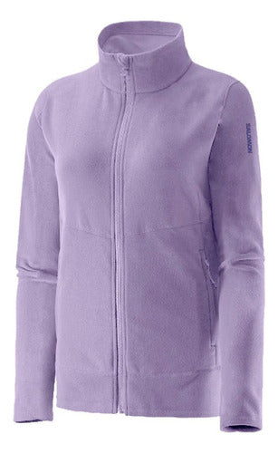 Fleece Salomon Feminino Polar Lt Fz