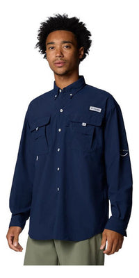 Camisa Columbia Masculina Bahama II Manga Longa