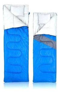 Saco De Dormir Nautika Kuple Casal -5°c À 5°c Azul