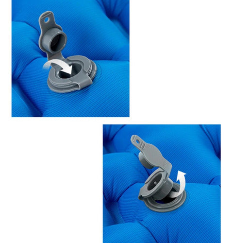 Isolante Inflável Naturehike Sleeping Pad Fc-12 Com Trav.