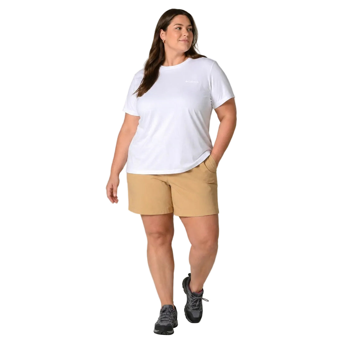Camiseta Columbia Feminina Basica Silk Plus Size