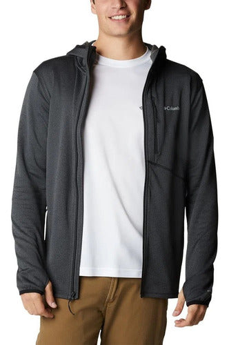 Fleece Columbia Masculino Park View Com Capuz