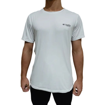 Camiseta Columbia Masculina Neblina Titanium