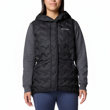 Colete Columbia Feminino Delta Ridge II com Capuz