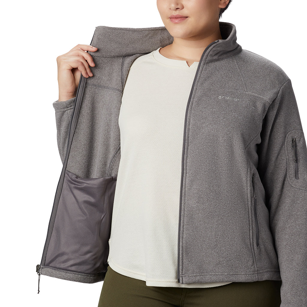 Fleece Columbia Feminino Fast Trek II Full Zip Plus Size