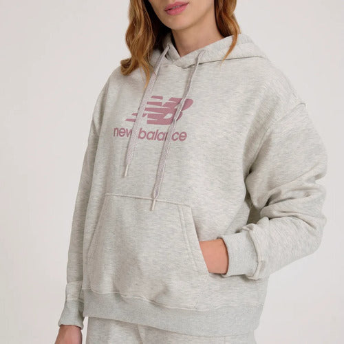 Moletom New Balance Feminino Essentials