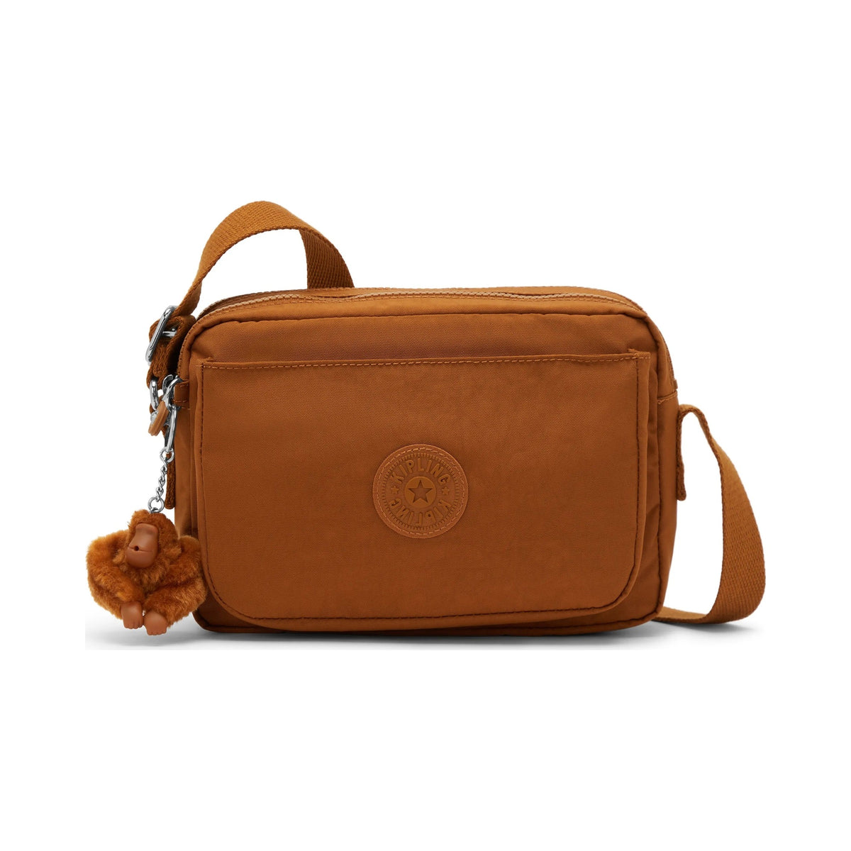 Bolsa Kipling Abanu M Mokka, vista frontal