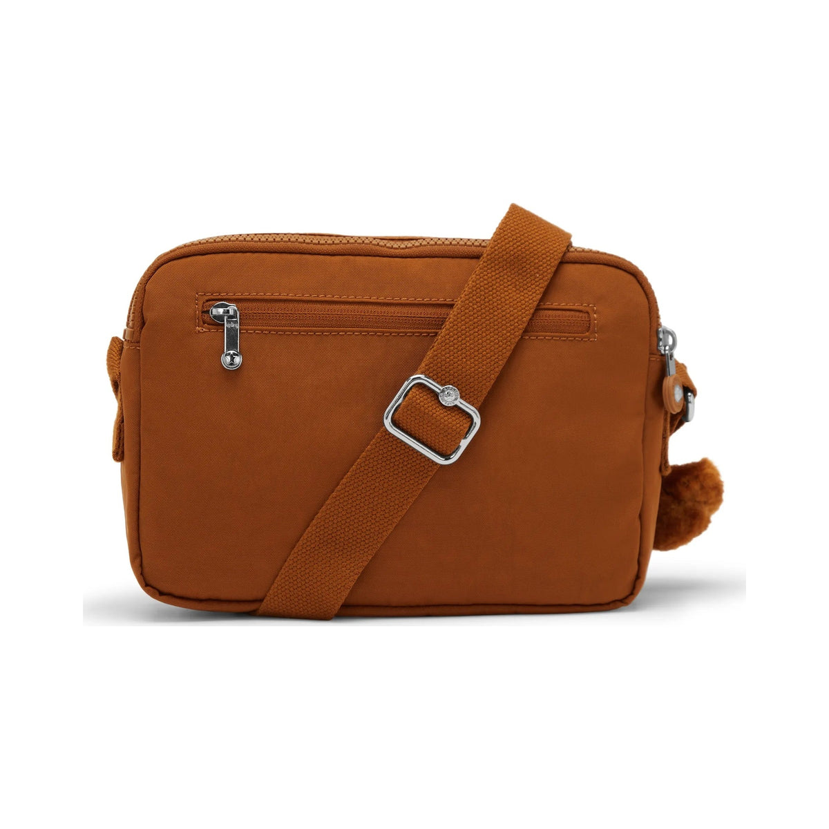 Bolsa Kipling Abanu M Mokka, vista traseira com alça regulável