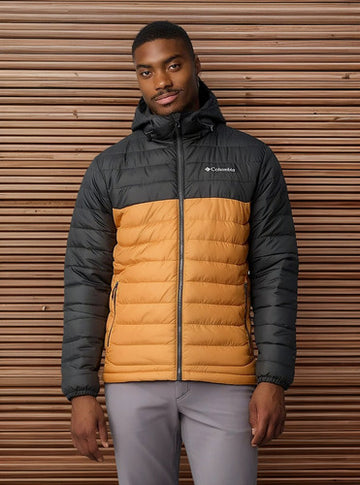 Jaqueta Columbia Masculina Powder Lite II Com Capuz