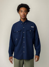 Camisa Columbia Masculina Bahama II Manga Longa